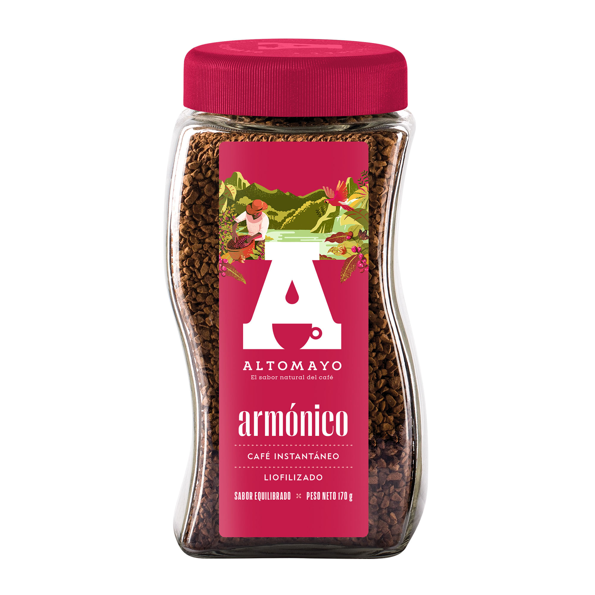 Café Instantáneo ALTOMAYO Armónico Frasco 170g