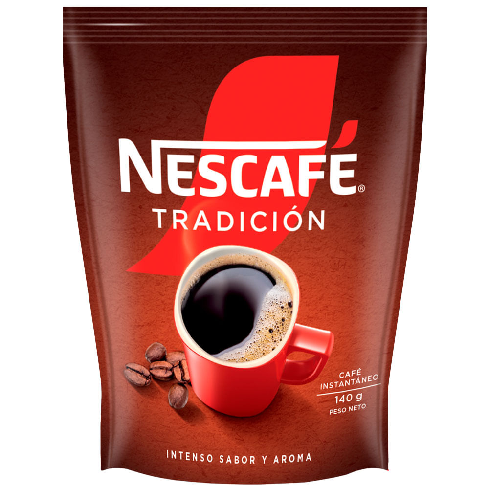 Café Instantáneo NESCAFÉ Tradición Doypack 140g