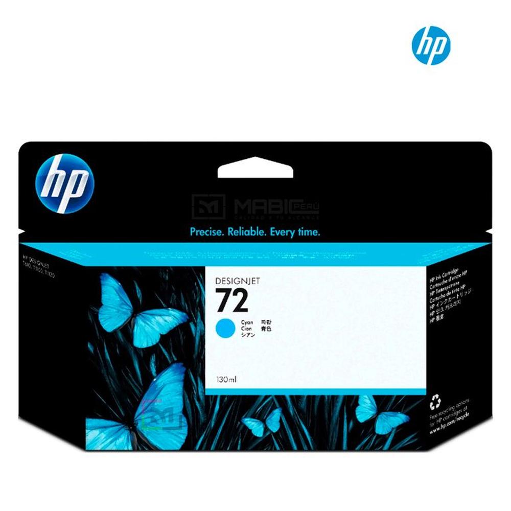 Cartucho de Tinta HP 72 Cian C9371A Original