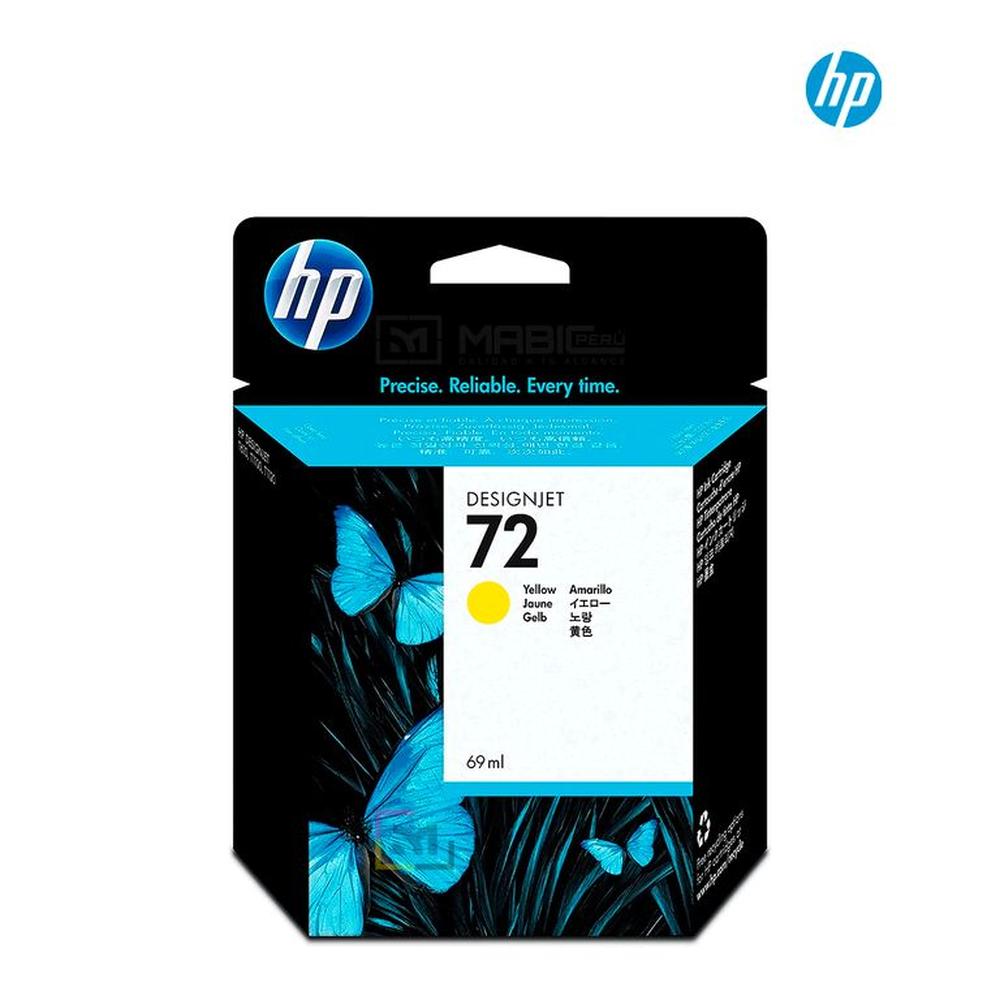Cartucho de Tinta HP 72 Amarillo C9400A Original