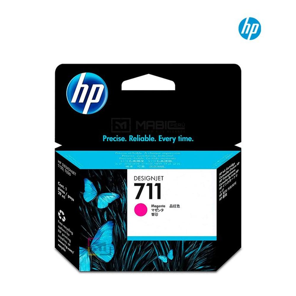 Cartucho de Tinta HP 711 Magenta CZ131A Original - 29ml