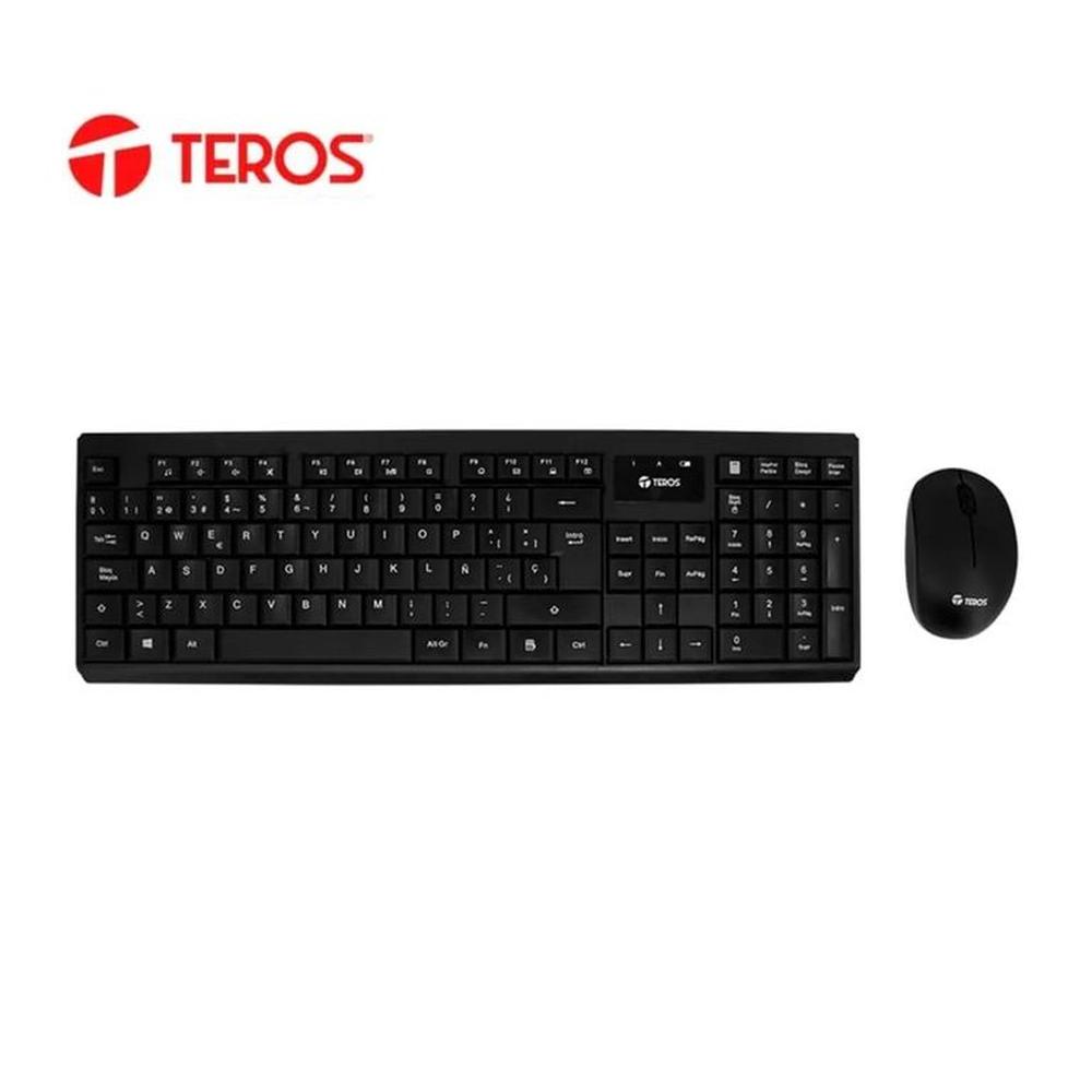 Kit teclado y mouse TEROS TE-4071S inalámbrico 24GHz español