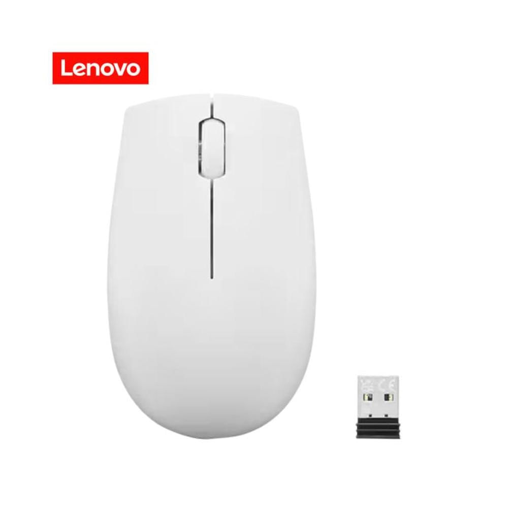 Ratón inalámbrico compacto Lenovo 300 (gris nube)