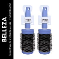 Pack x2 Cepillo De Rodillo Morado - FLOWER SECRET