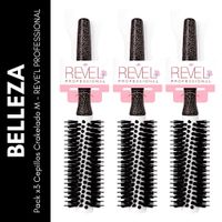 Pack x3 Cepillos Crakelado M - REVE’L PROFESSIONAL