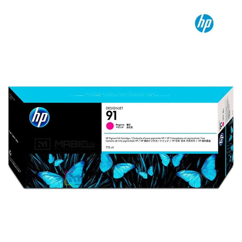 Cartucho de Tinta HP 91 Magenta C9468A Original