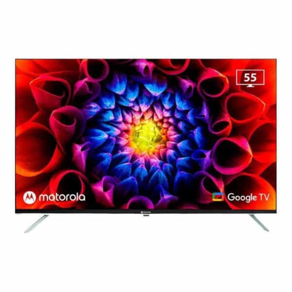 Televisor Smart UHD 4K Motorola 55 pulgadas MOT55ULE11 Google TV