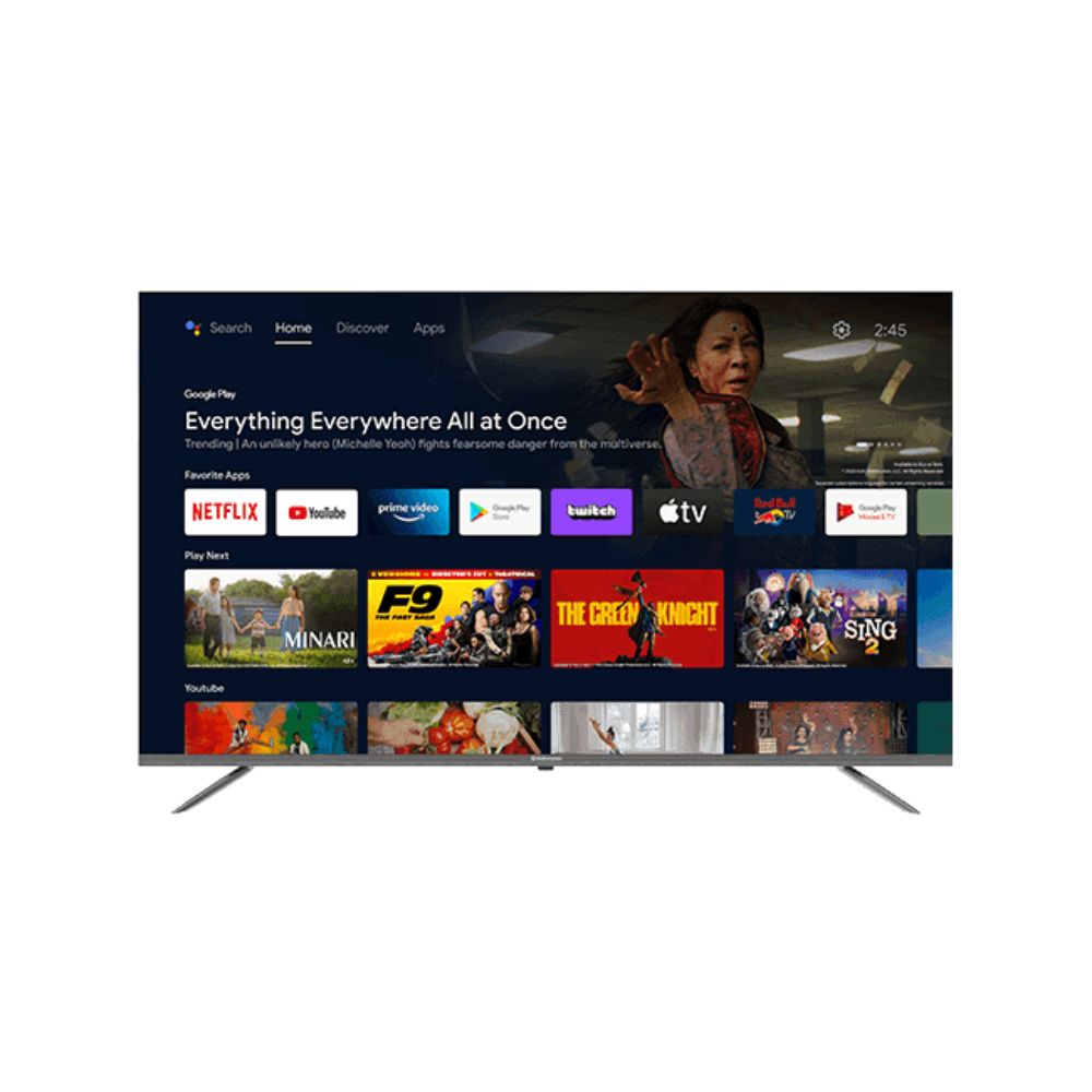 Televisor Smart UHD 4K Indurama 58 pulgadas 58TIKGF2UHD Google TV