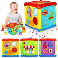 CUBO DIDACTICO MUSICAL 6 EN 1
