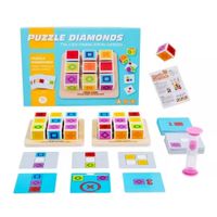 Puzzle Diamonds Juego de Cubos Creativos