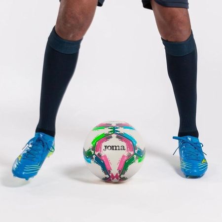 Balón Fútbol Gioco II Blanco Fucsia Verde T5