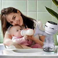Extractor de Leche Electrico Portatil Recargable 2 en 1