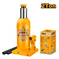 Gata Hidráulica Tipo Botella 2 Toneladas Ingco HBJ202