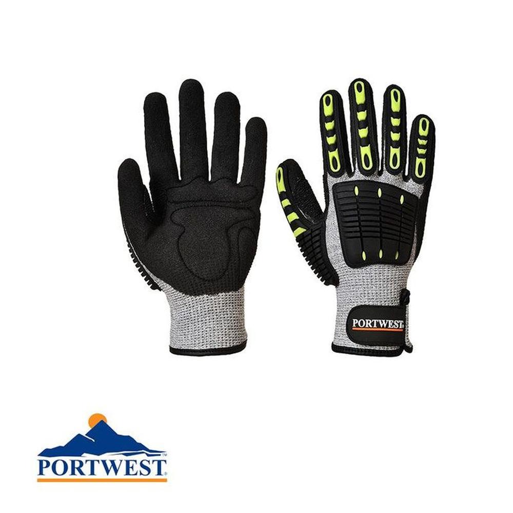 GUANTE ANTI IMPACTO A722 CUT-5 PORTWEST TALLA M