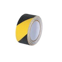 CINTA ANTIDESLIZANTE NEGRO Y AMARILLO 2? x 18 MT RAYMA