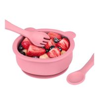 JBO-1043 SET DE CUBIERTOS DE SILICONA NIÑA