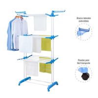 Tendedero Organizador de 3 Niveles Plegable