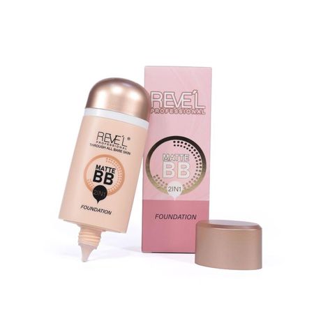 FOUNDATION MATTE BB 2 EN 1 TONO IVORI