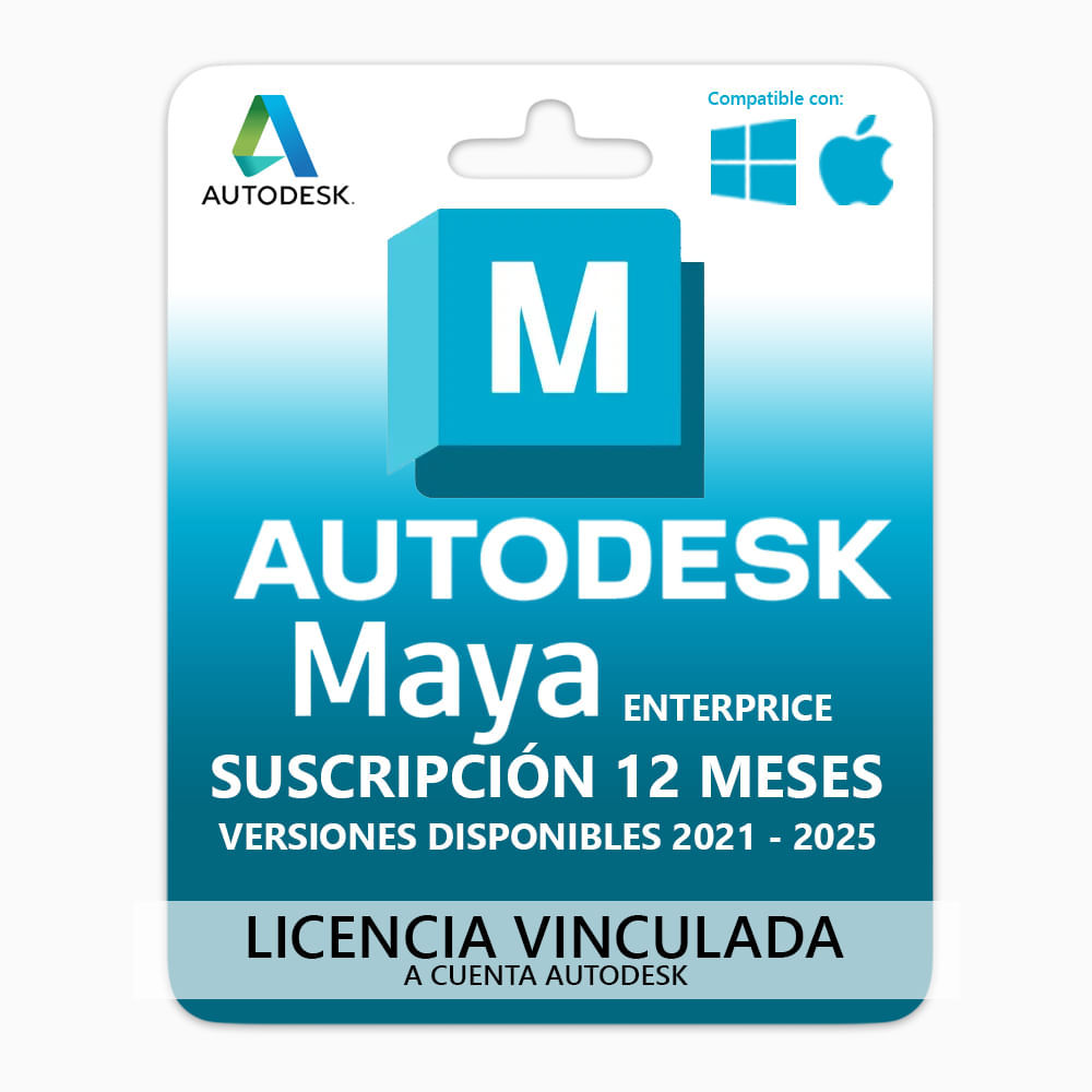 Licencia de Maya Enterprice Suscripción 1 Año
