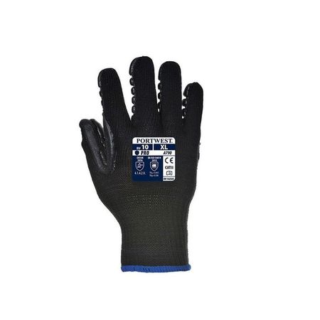 GUANTE ANTIVIBRACIÓN A790 PORTWEST TALLA XL