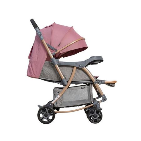 C312 COCHE CUNA GENOVA 2G PINK/GOLD