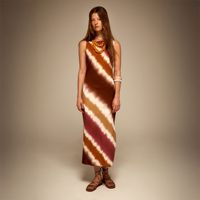 Vestido Mujer Sfera Tiedye Diagonal Rosa