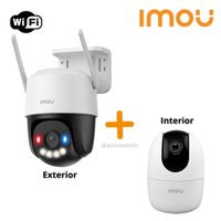 Camara de seguridad IMOU Exterior + Camara IMOU Interior
