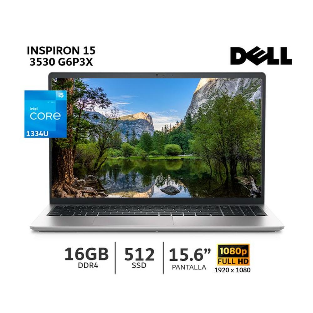 Laptop Dell Inspiron 15 3530 Core I5 1334U 16Gb Ram. 512Gb SSD. 15.6 FHD. UBUNTU 3Celdas-G6P3X