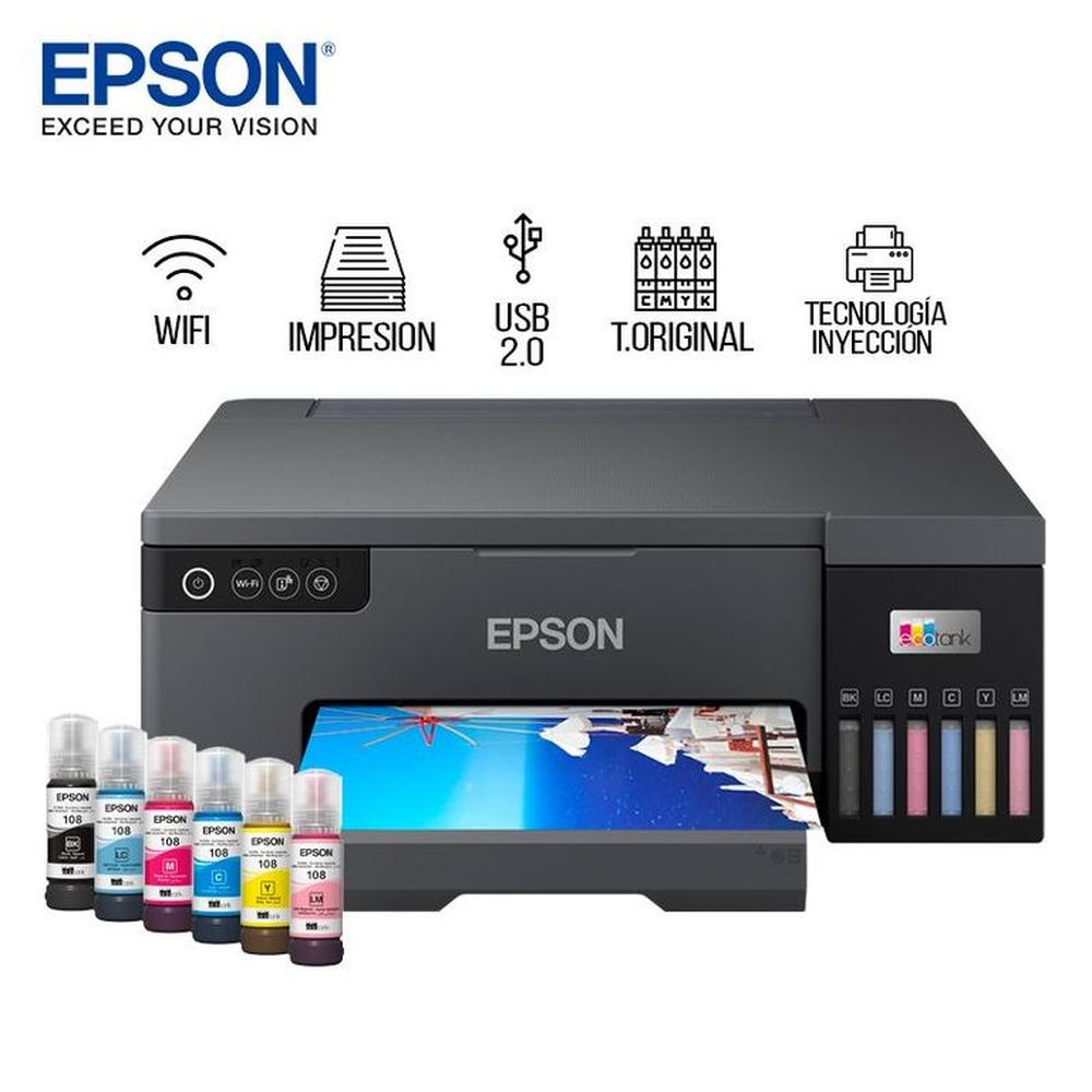 Impresora Epson L8050 Ecotank fotográfica 6 colores