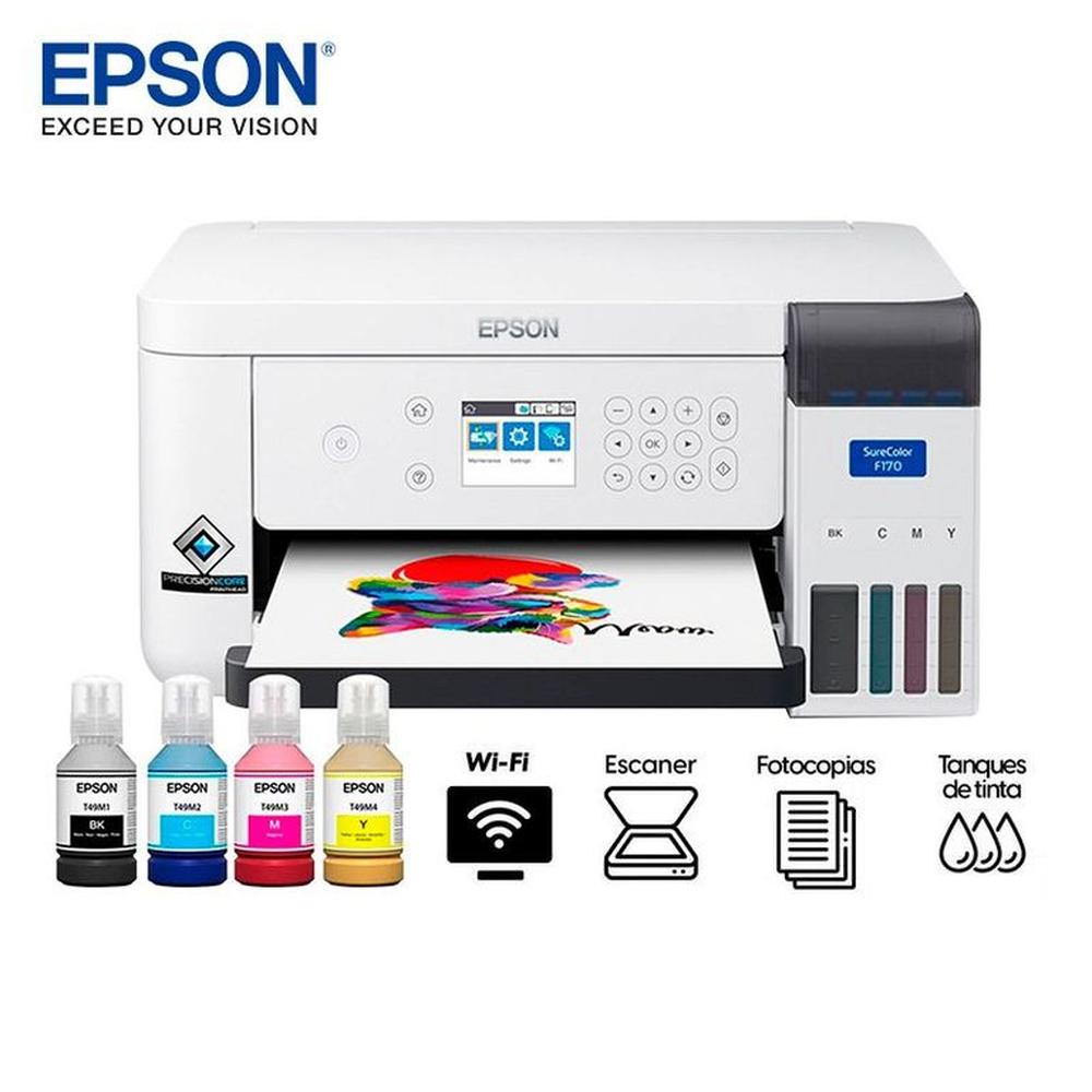 Impresora Epson de Sublimación de Tinta SureColor F170