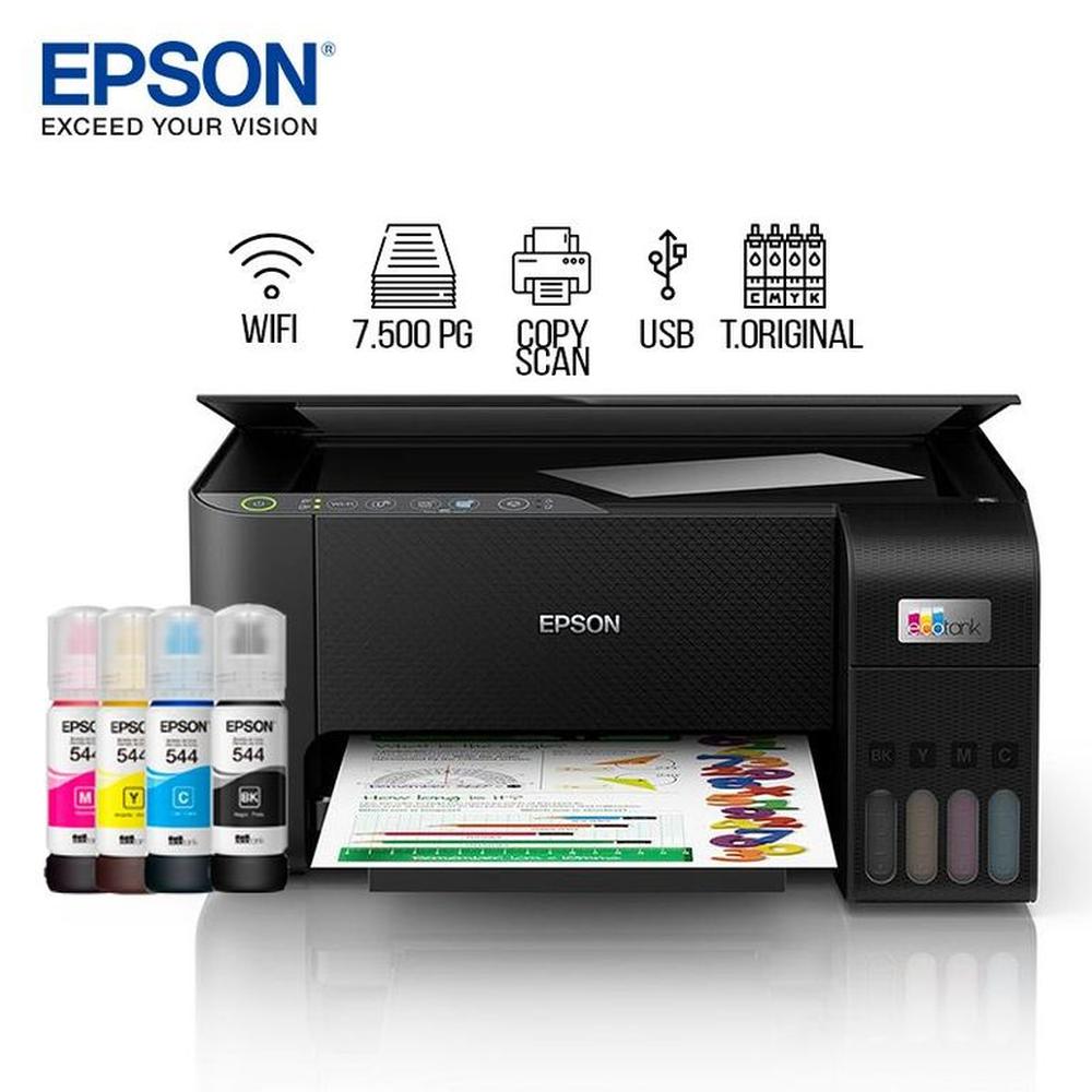 Impresora Epson Multifuncional 3 en 1 EcoTank L3250