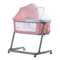 Cuna Colecho Marion  de Lujo Rosado cod. 753-1