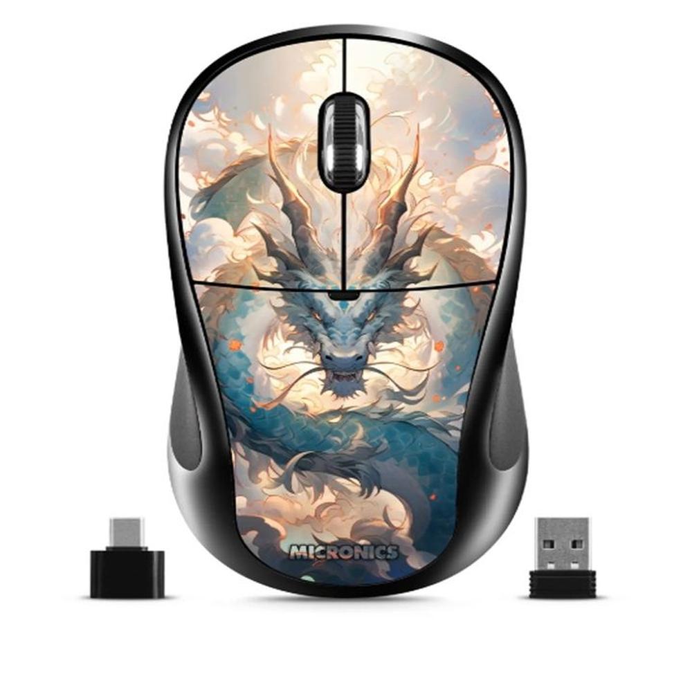 Mouse Inalámbrico Micronics Dragon 2 - MIC M733-2m