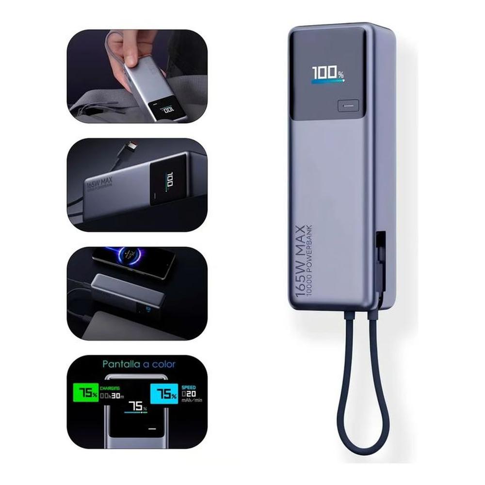 Xiaomi Power BanK 10000mAh Carga Ultra Rápida 165W PB1165MI