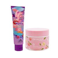 Gel Exfoliante de Durazno + Crema Aclarante Hottie