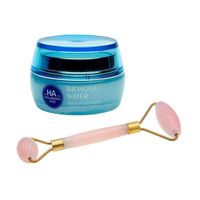 Crema Hidratante Acido Hialuronico Bioaqua + Rodillo Facial de Cuarzo