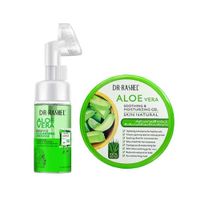Limpiador Facial De Aloe Vera + Gel Calmante Aloe Vera