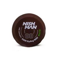 Cera Fijadora de Cabello NishMan Wax 08 Matte 150gr