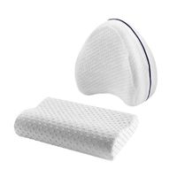 Almohada Ortopédica Cervical + Almohada Ortopédica Espuma para Piernas.