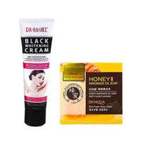 Crema Blanqueadora Corporal + Jabón Natural de Miel