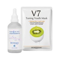 Serum Facial Ácido Hialurónico + Mascarilla Facial de Kiwi.