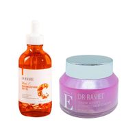 Aceite Corporal Vitamina C + Crema Correctora de Manchas Oscuras.