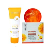Crema Limpiadora Vitamina C + Jabon Iluminador Vitamina C