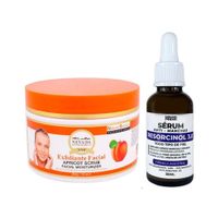 Exfoliante Facial Albaricoque + Serum Antimanchas Resorcinol