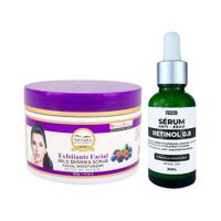 Exfoliante Facial Frutos Bosque + Serum Anti Edad Retinol 08