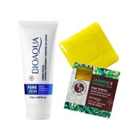 Crema Facial Antiacné Pure Skin + Jabón Extracto de Jazmines