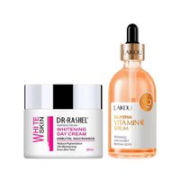 Crema Facial Blanqueadora de Dia + Serum Vitamina C California