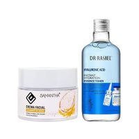 Crema Facial Extracto de Arroz + Tonico Ácido Hialurónico