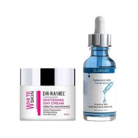 Crema Facial Blanqueadora de Dia + Serum Ácido Hialurónico