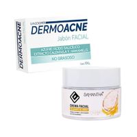 Crema Facial Extracto de Arroz + Jabón Facial Dermoacne